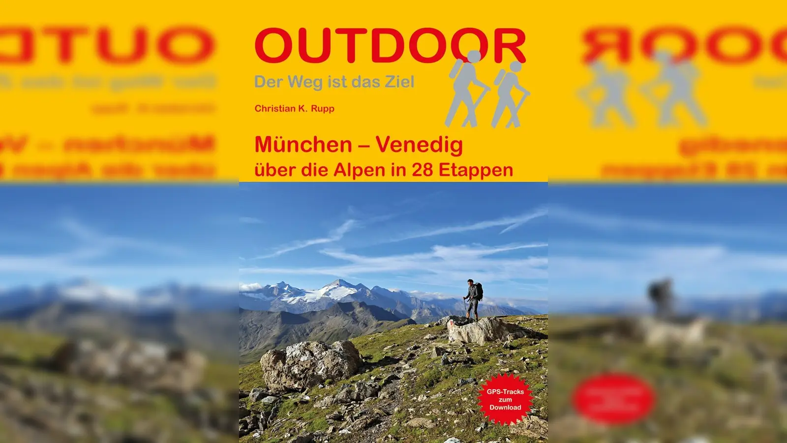 Auf den 28 Etappen von München nach Venedig werden stolze 55.000 Höhenmeter überwunden.  (Foto: Conrad Stein Verlag )