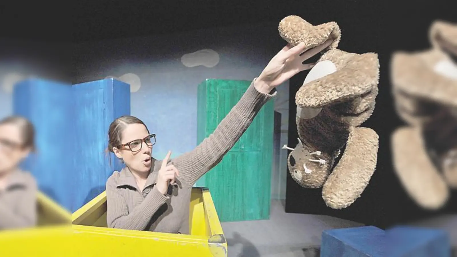 Anna und der »Keinohrhase«.	 (Foto: VA)