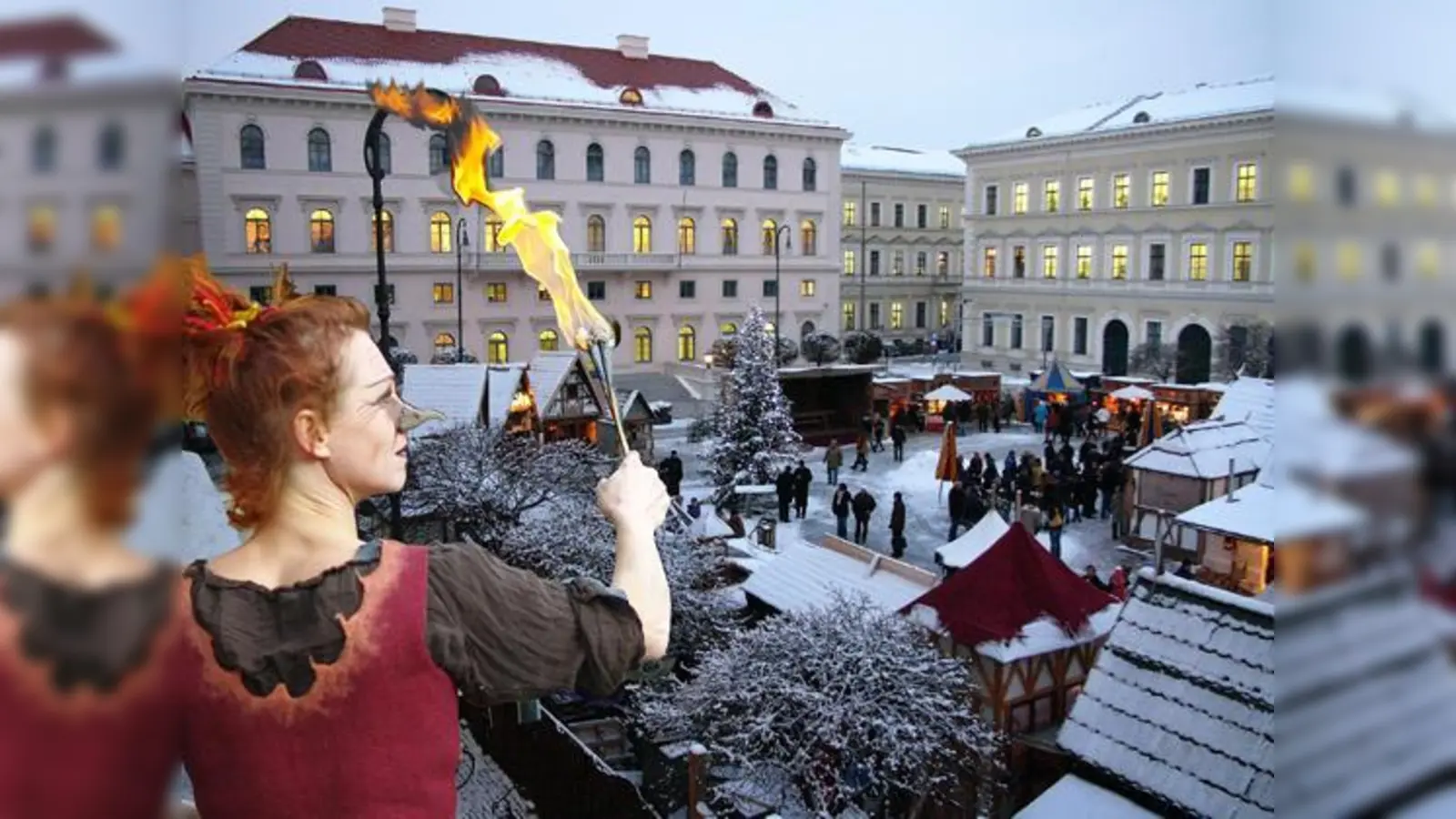 Zum elften Mal findet heuer der mittelalterliche Christkindlmarkt am Wittelsbacherplatz statt.  (Foto: VA)