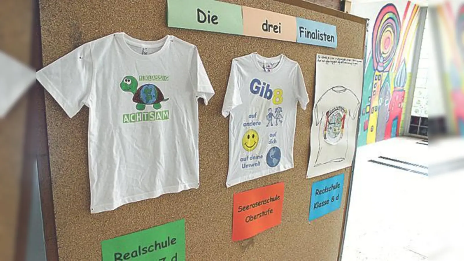 Achtsamkeit war als Thema vorgegeben: Die Schildkröte hatte am Ende die Nase vorn.	 (Foto: VA)