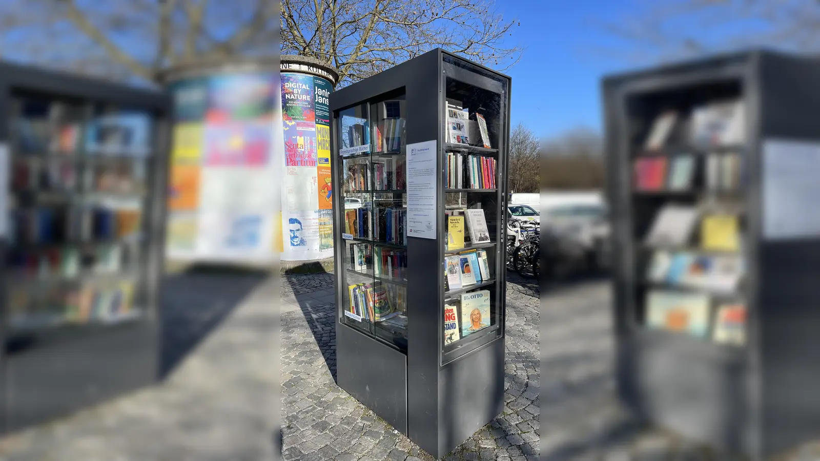 Die Öffentlichen Bücherschränke laden zum Stöbern und Schmökern ein. (Foto: hw)