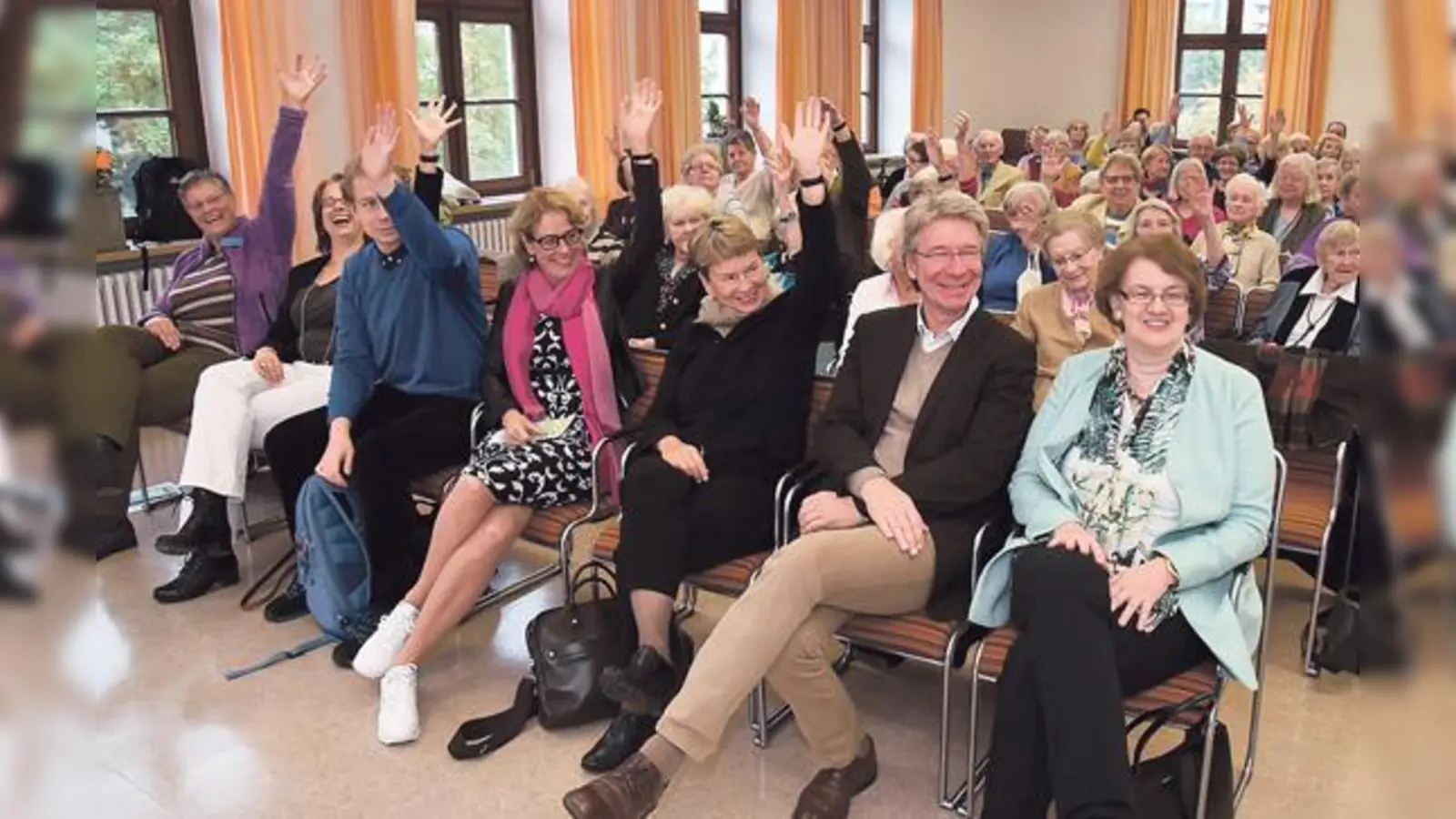 »Do you speak english?« MVHS-Kurs für Senioren an der Rümannstraße 	 (Foto: Volker Derlath / VHS)