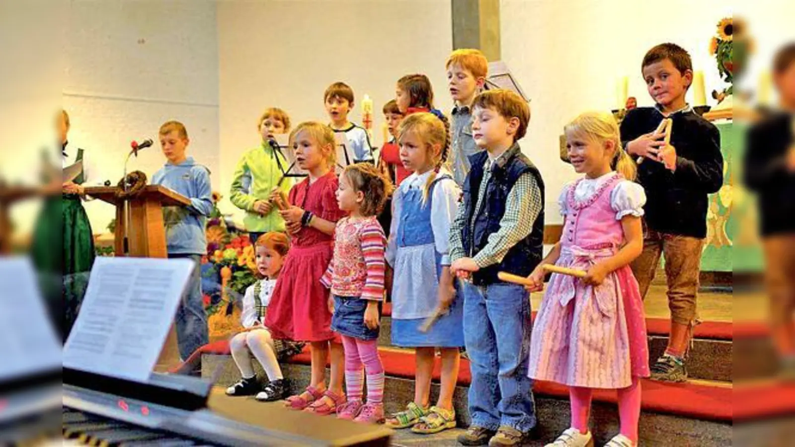 Das macht allen Kindern Spaß: Gemeinsam singen.	 (Foto: VA)