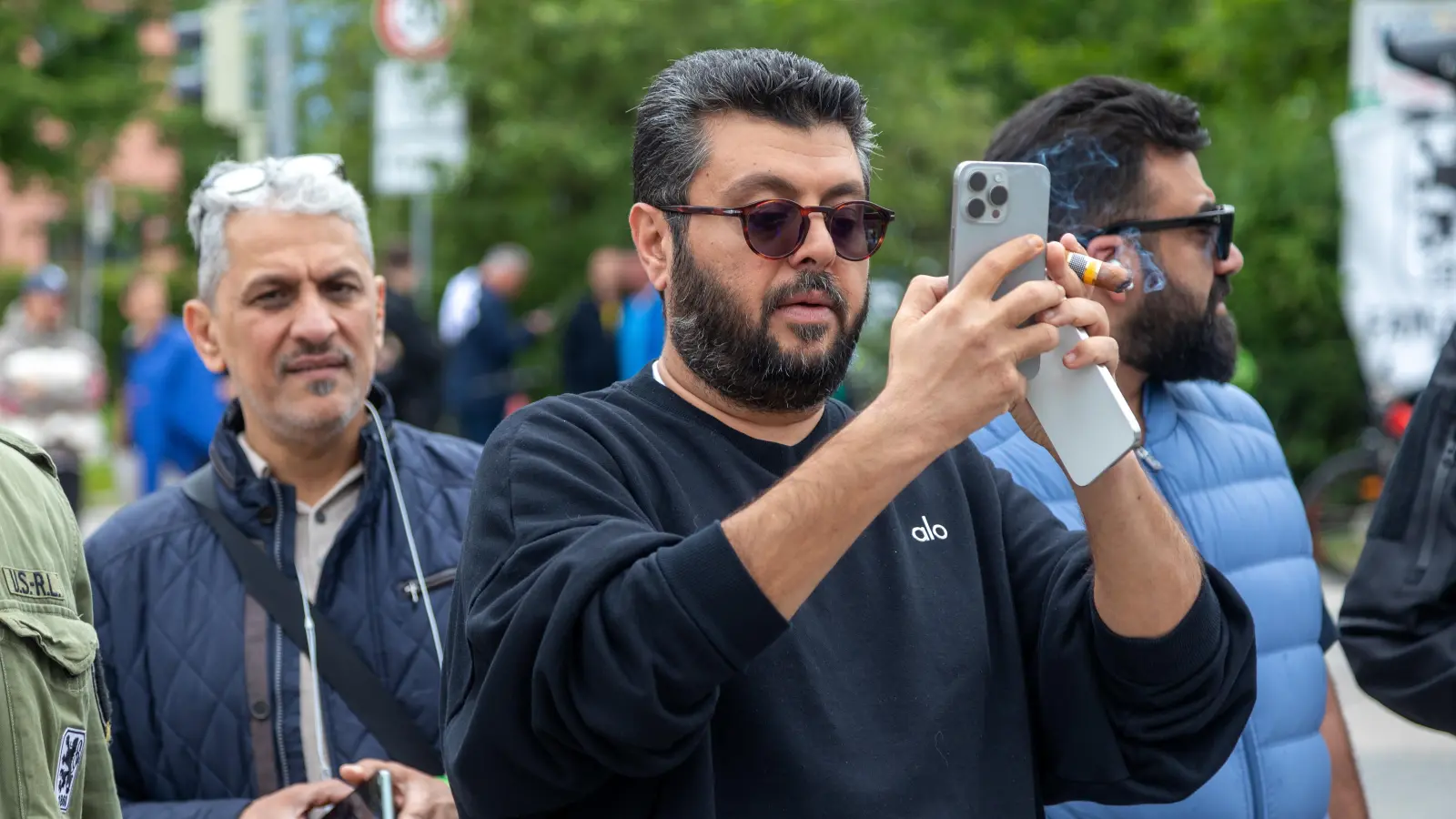 Verkaufswillig: Hasan Abdullah Mohamed Ismaik.  (Foto: Anne Wild)