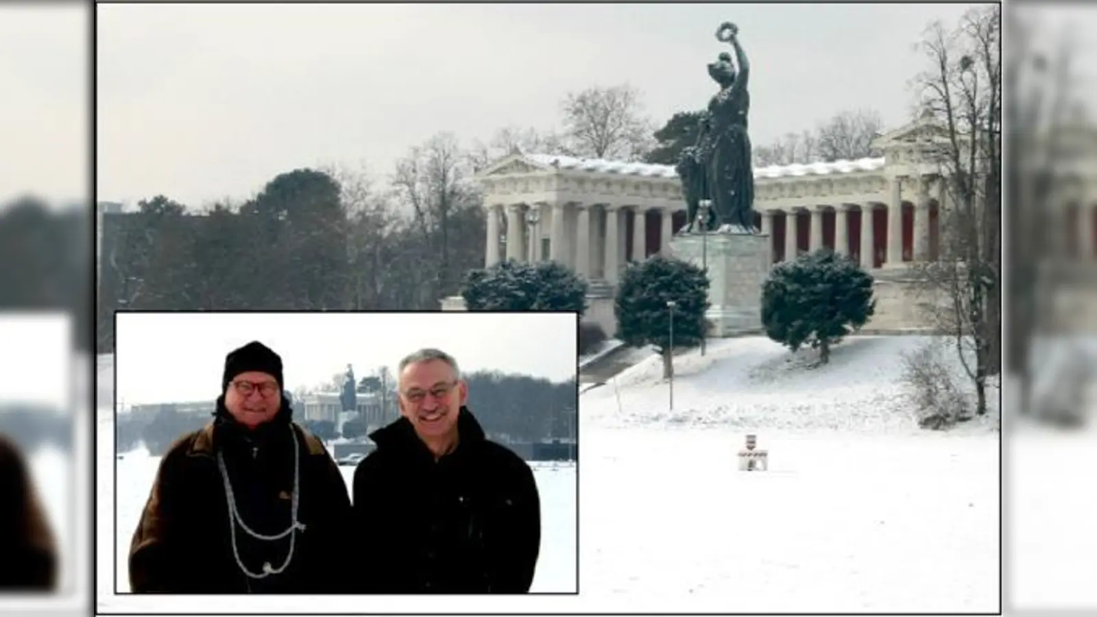 Wolfgang Czisch (l.) und Alexander Miklosy fordern mehr nichtkommerzielle Nutzung für die Theresienwiese.	 (Foto: Sylvie-Sophie Schindler)