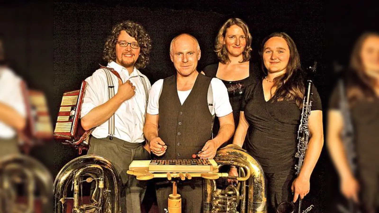 Volksmusik der besonderen Art macht die Gruppe »Singermaschin«.	 (Foto: VA)