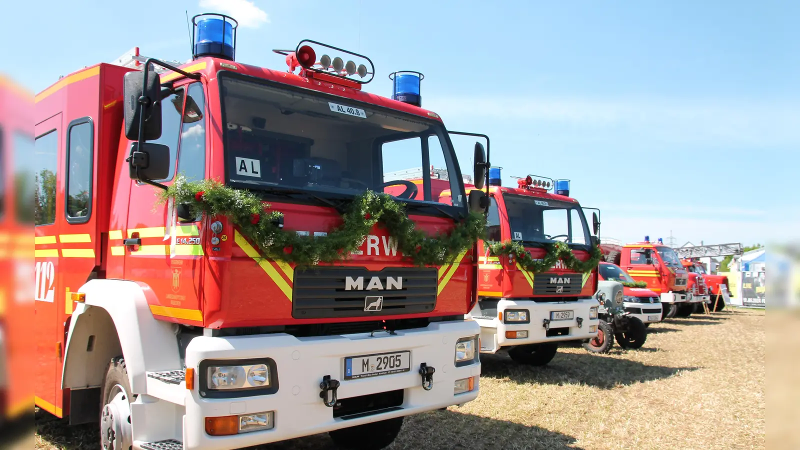 Viele Feuerwehren werden heuer 150 Jahre alt, so auch die Floriansjünger in Riem. (Archivbild: bb)