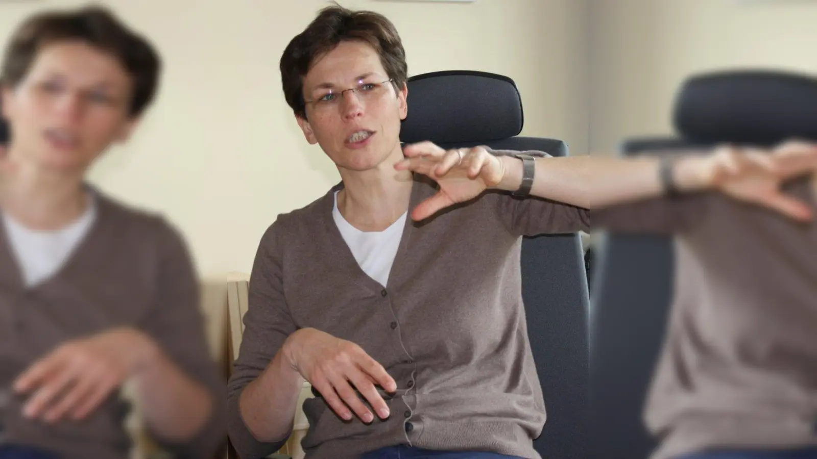 Prof. Claudia Bausewein: „Wenn Sie die existentiellen Nöte von Menschen nicht ausreichend erkennen, dann können Sie pharmakologisch noch so gut sein, Sie werden erleben, dass Ihr Patient nicht schmerzfrei wird.” (Foto: job)