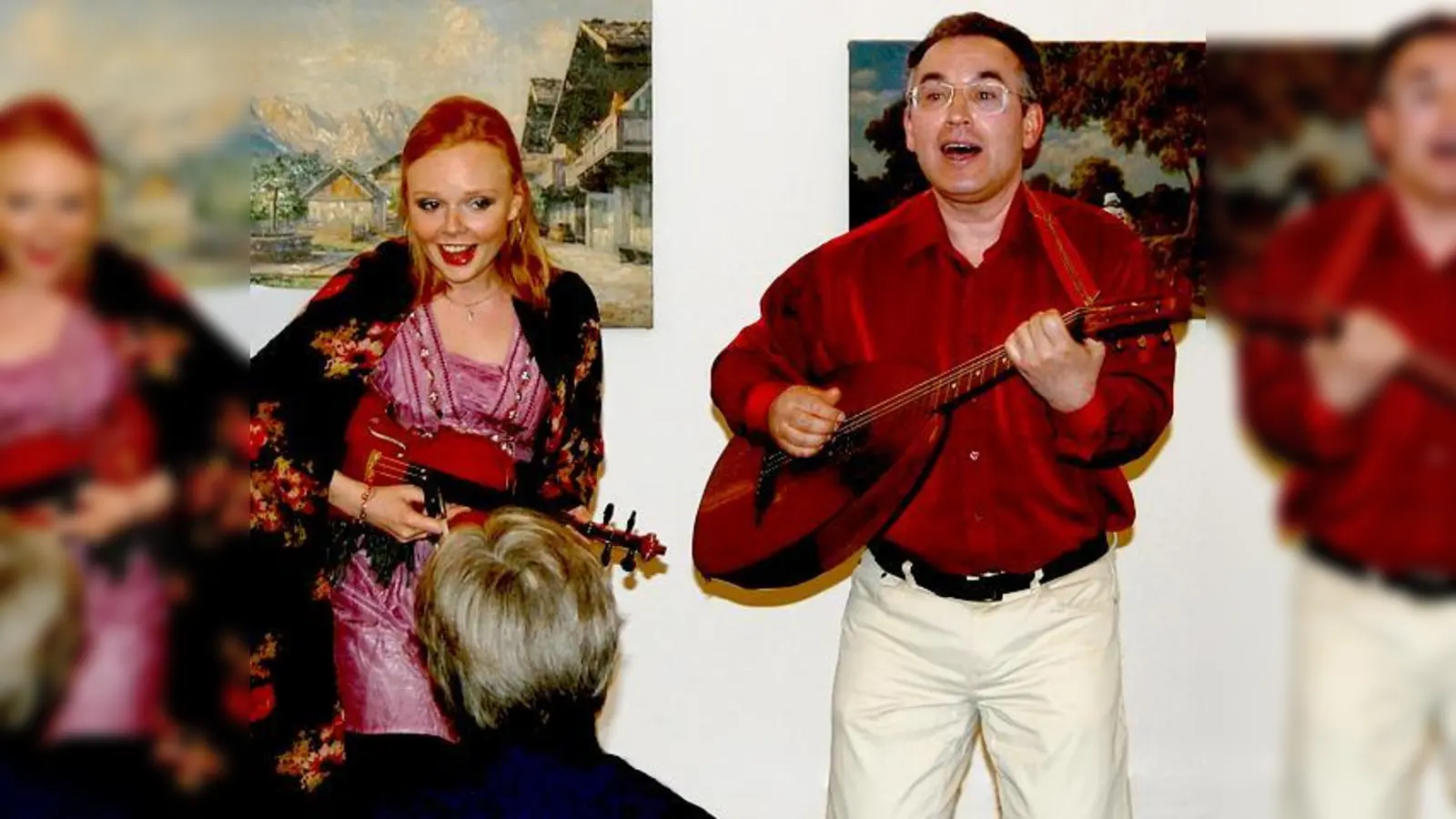 Anna Markova und Gennady Kusnezow treten am 18. September in den SWW auf. 	 (Foto: VA)