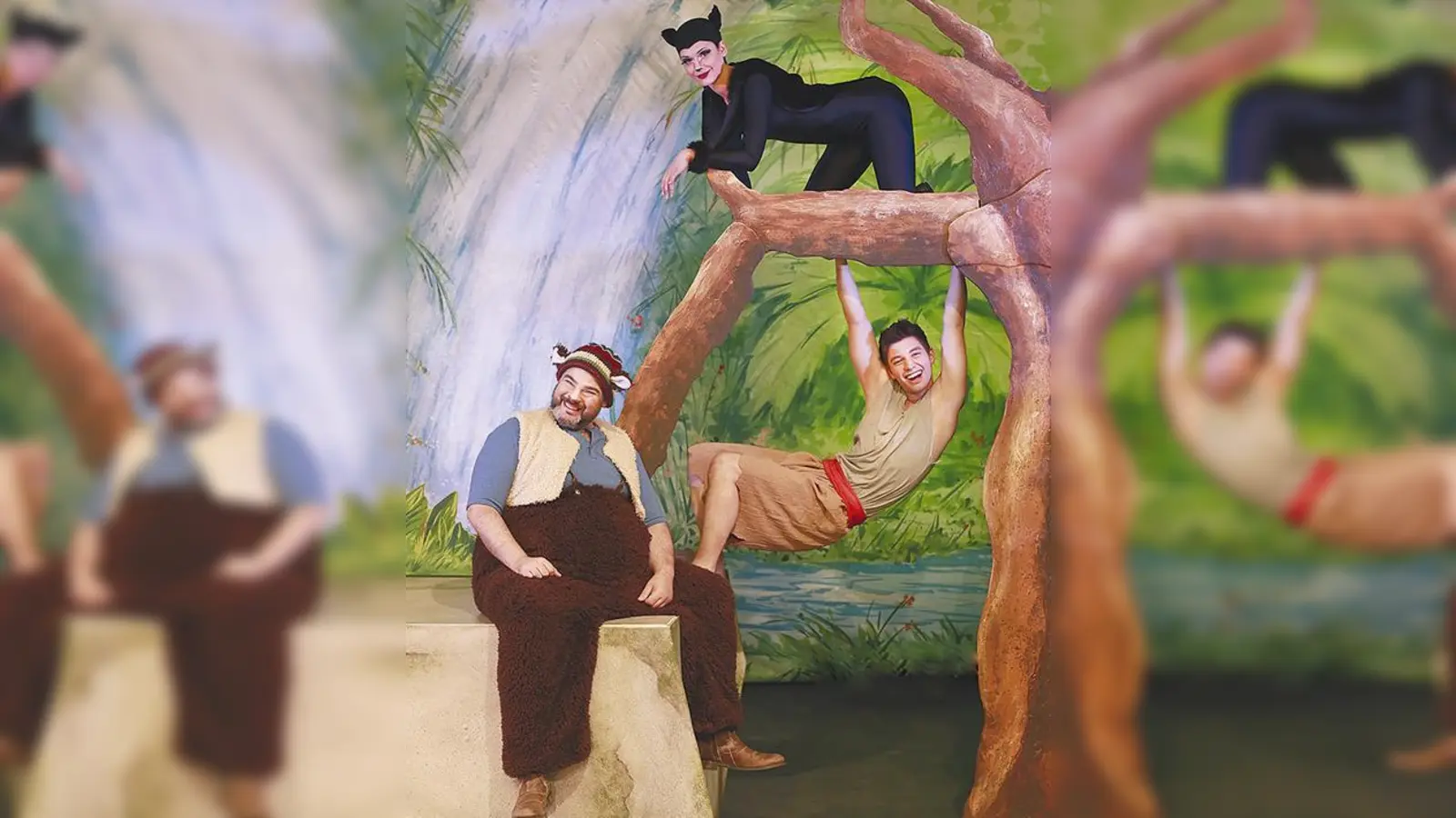 Balu, Mogli und Baghira.  	 (Foto: Daniela Landwehr)