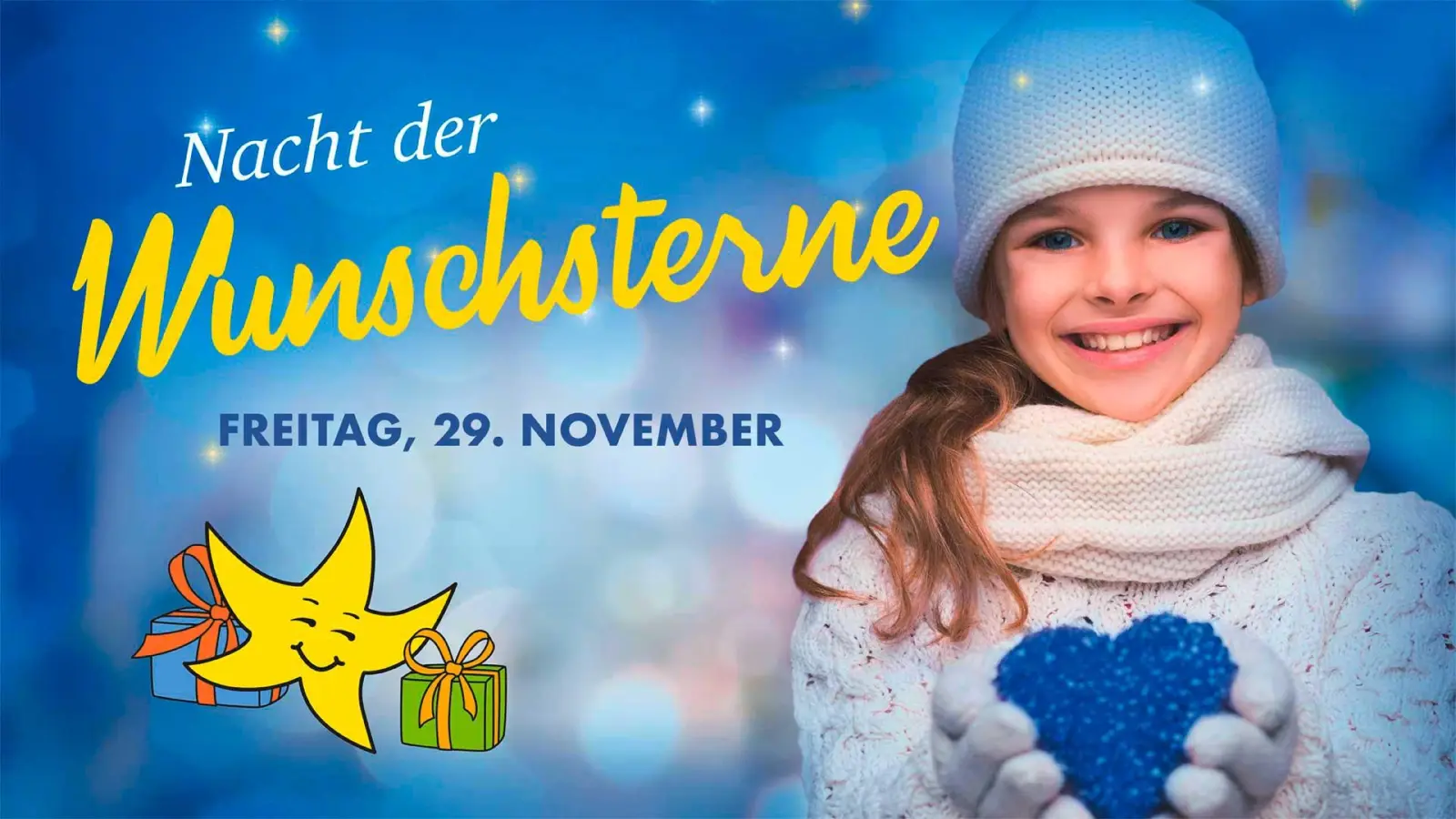 Auch heuer organisiert die Stadt Erding zusammen mit dem Ardeo Netzwerk Erding zu Weihnachten wieder die Wunschstern-Aktion. (Foto: VA )