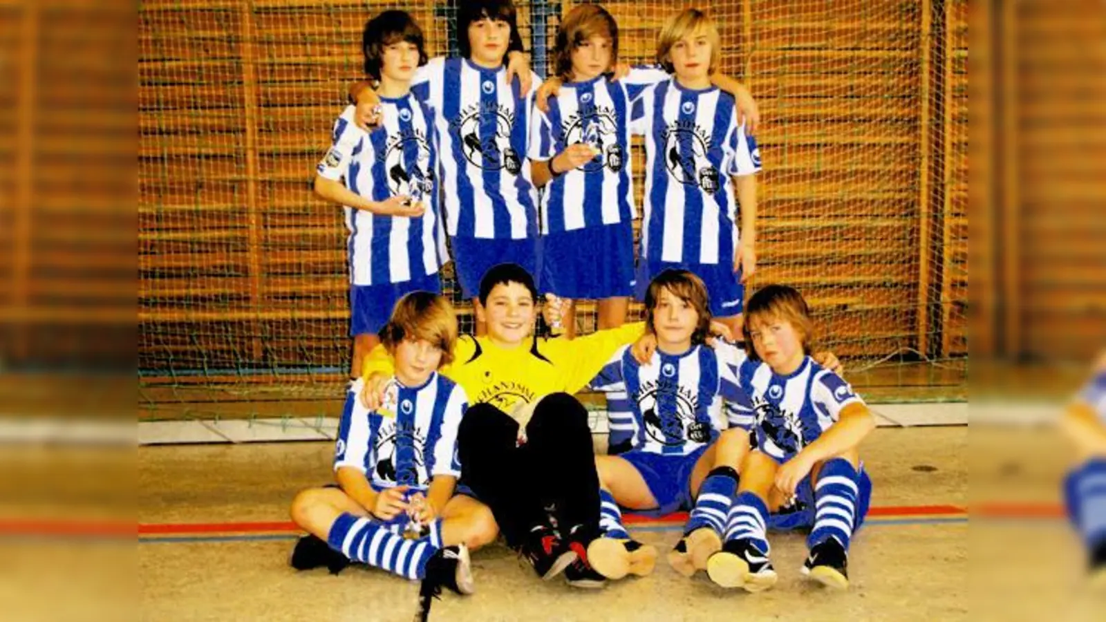 Kämpften sich bis ins Finale vor, um dann gegen Pullach zu unterliegen: Die D4-Junioren.	 (Foto: Privat)