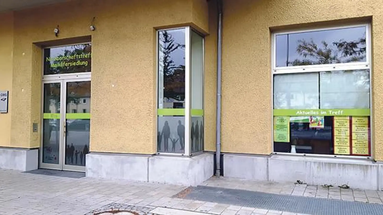 Zentral sowie unmittelbar an der U-Bahn-Station Innsbrucker Ring gelegen sind die neuen Räume des Maikäfertreffs.	             (Foto: Maikäfertreff/Marcel Hopf)