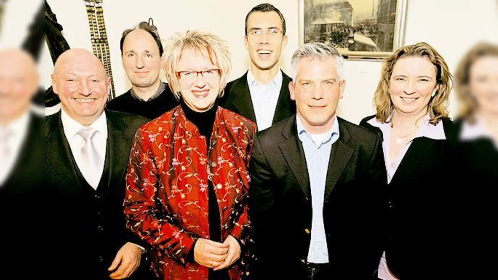 Der frisch gebackene CSU-Vorstand: (v. l.) Christian Dollinger, Stefan Berghofer, Elisabeth Deindörfer, Martin Günther, Michael Braun und MdL Kerstin Schreyer-Stäblein.   (Foto: Schunk)