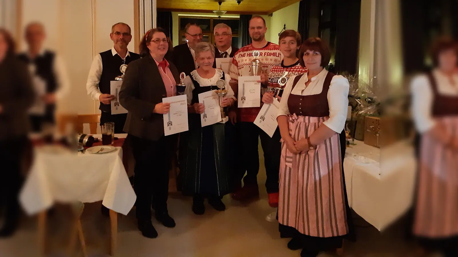 Die Jahresmeister der SG Edelweiß (Foto: SG Edelweiß)