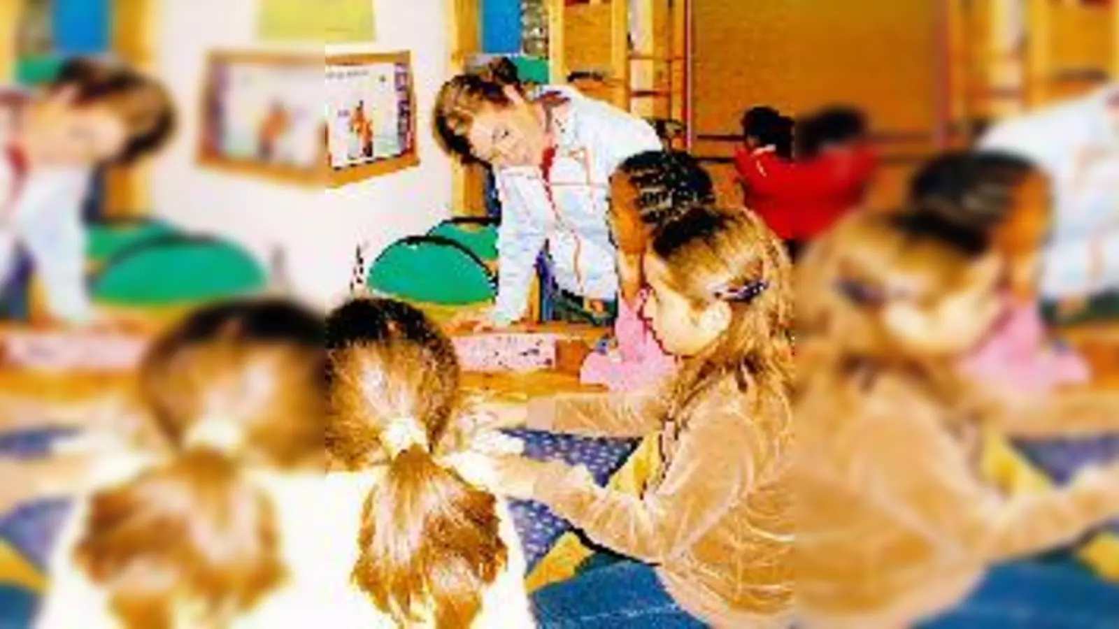 Immer unter Aufsicht und mit Begeisterung bei der Sache, die Mädels vom »Mädchen-Treff«.	 (Foto: MT)