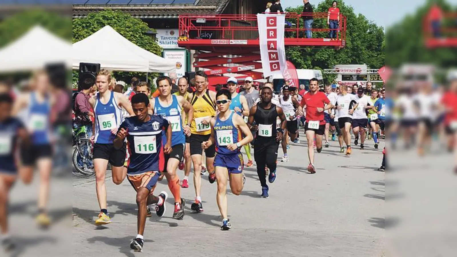 Sportlicher Wettkampf, Spaß und Sammlung für die Kinder- und Jugendhilfe: der Feldkirchner Straßenlauf. 	 (Foto: VA)