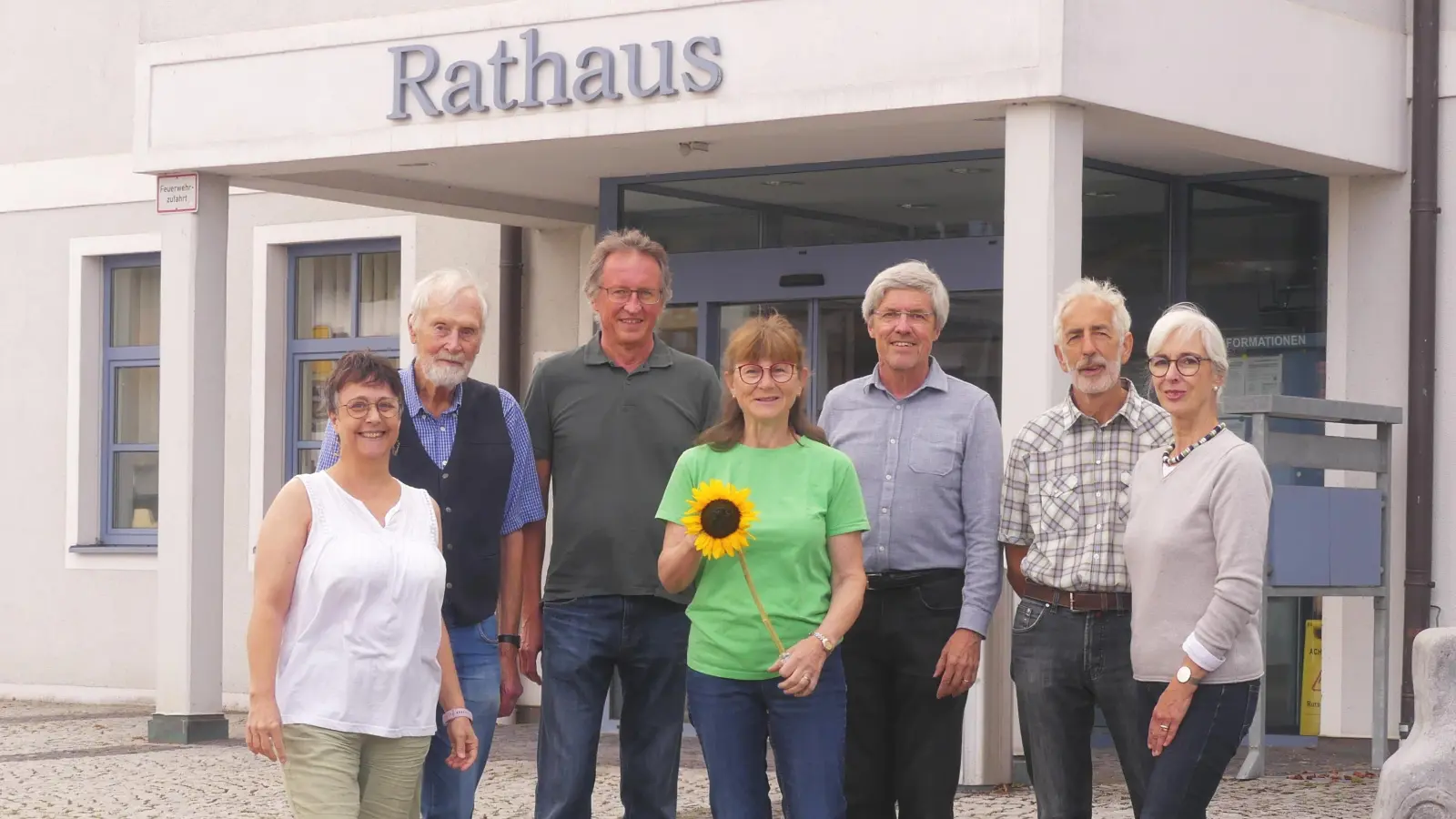 Der neuer Ortsvorstand der Grünen in Brunnthal hat viel vor in den nächsten beiden Jahren. (Foto: Heller)