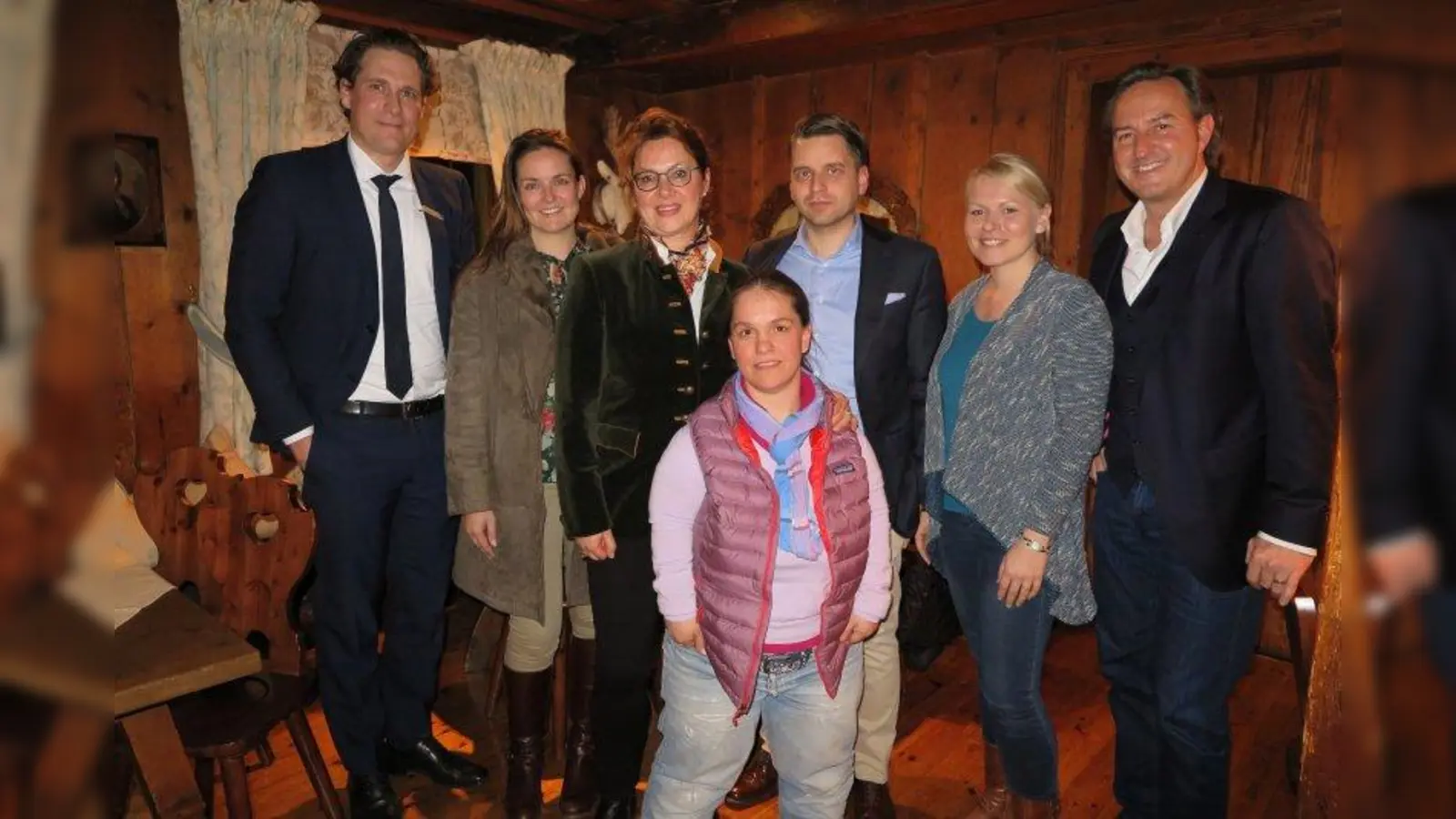 Der neue Vereinsvorstand (von links): Oliver Glöggler, Sibylla Abenteuer, Stefanie Hofmann-Lund, Andrea Metzger, Gerhard Feigl, Stefanie Schmitt (in Vertretung für Sonja Schmid), Thomas Ritz. (Foto: Hermann Sand jr.)
