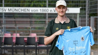 Abschied aus Giesing: Mauro Geismann. (Foto: J. Mentel)