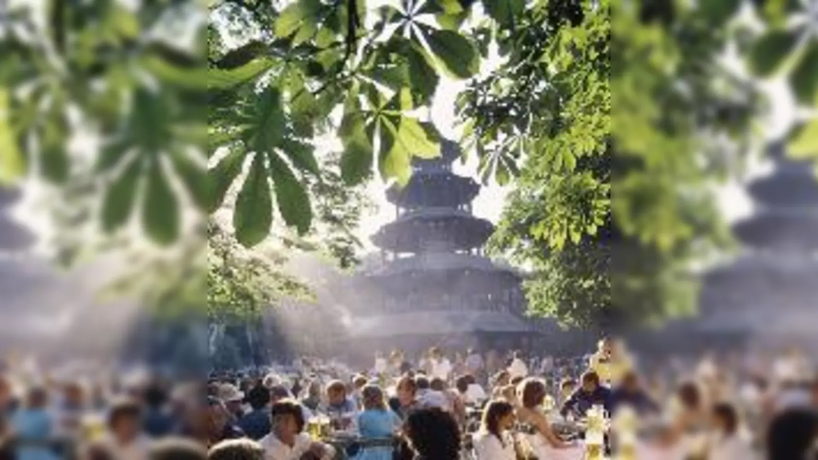 Zum Chinesischen Turm könnte bald die geplante  Tramlinie 22 führen.	  (Foto: SWM, P. Scarlandis)