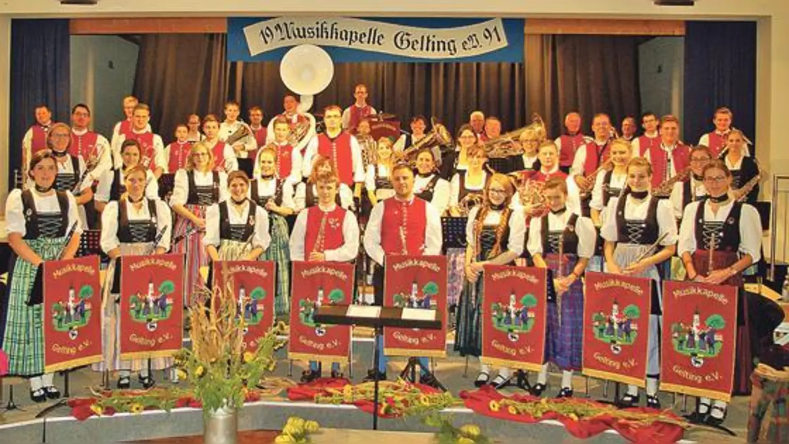 Die Musikkapelle Gelting freut sich auf ihren Auftritt im Bürgerhaus.	 (Foto: VA)