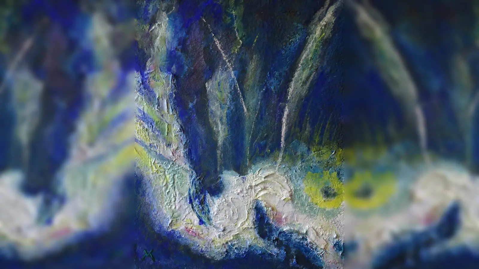 Die Bilder der Künstlergruppe Feuervogel sind ab 6. März in Unterhaching zu bewundern. (Foto: Veronika Gräfin von Matuschka)