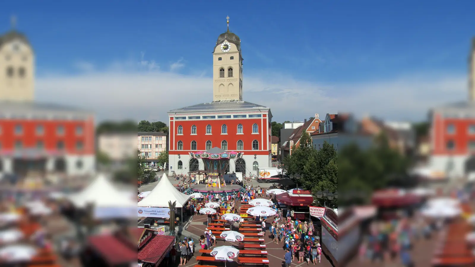 Erding feiert am Wochenende mit Musik, Aufführungen und kulinarischen Spezialitäten. (Foto: Stadt Erding)