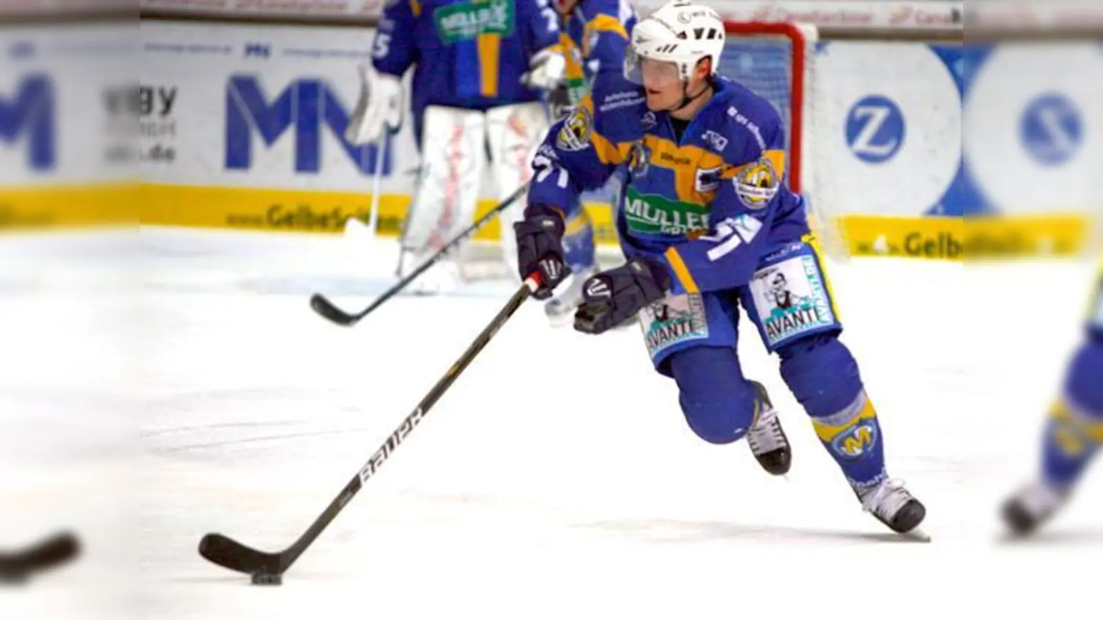 Uli Maurer (hier ein Foto aus der vergangenen Saison) traf gegen die italienische Nationalmannschaft gleich dreifach für den EHC München.	 (Foto: Rabuser)