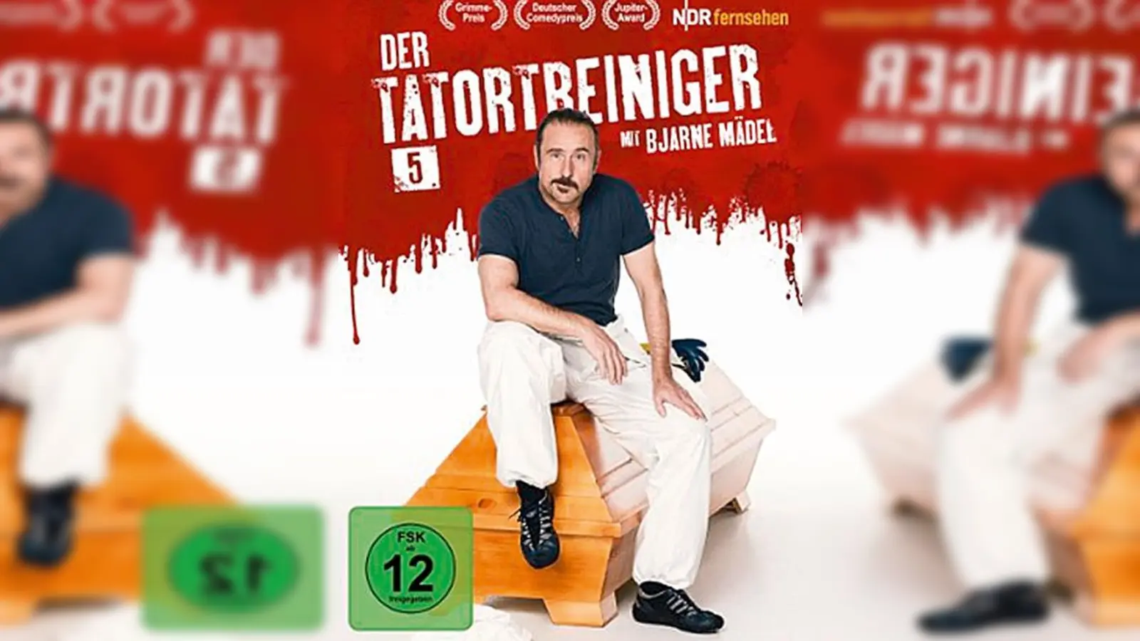Bjarne Mädel als »Tatortreiniger«. 	 (Foto: Amazon)