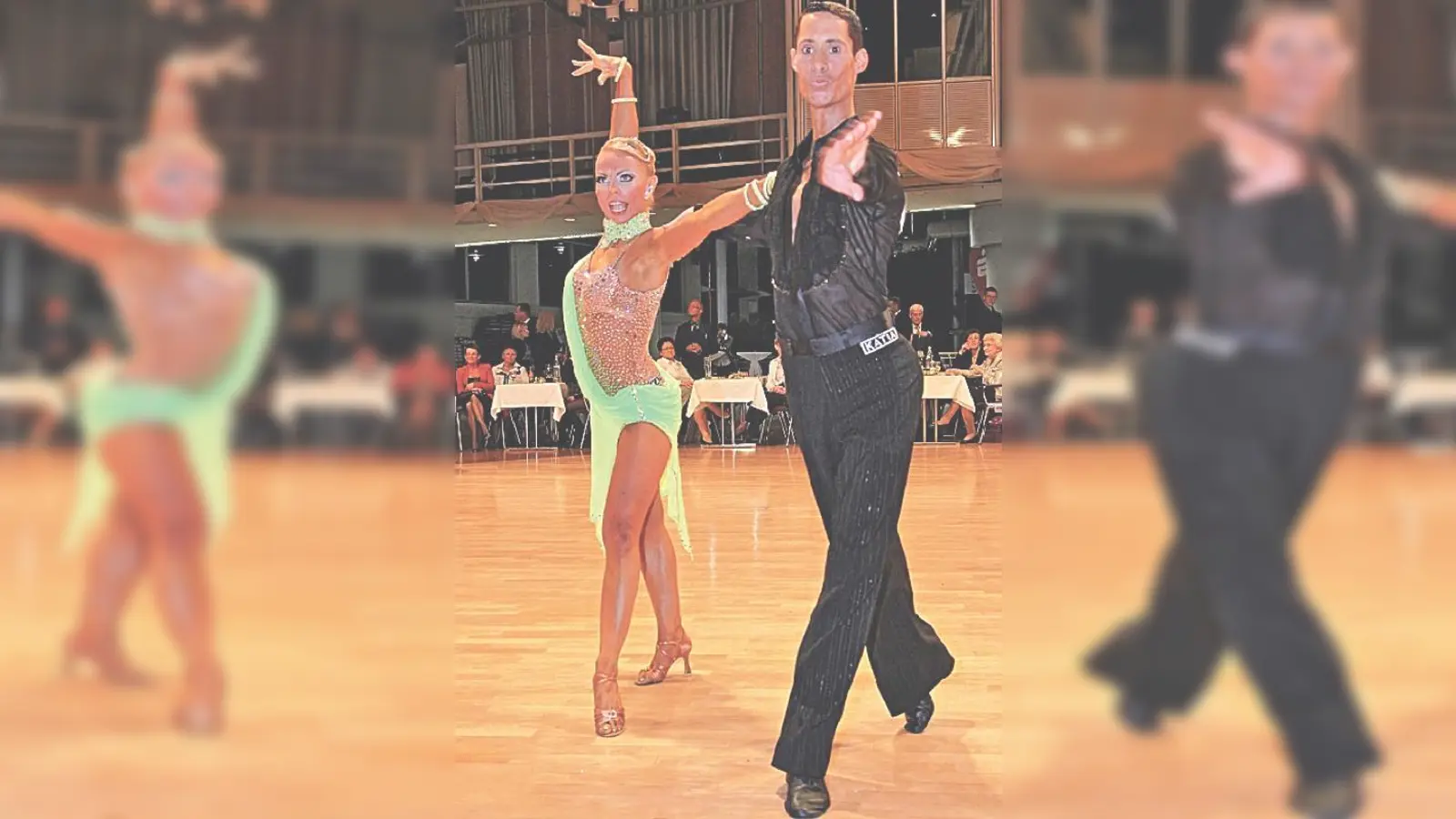 Brigitte und Julian Heubeck sind zurzeit in Bestform.	 (Foto: Verein)