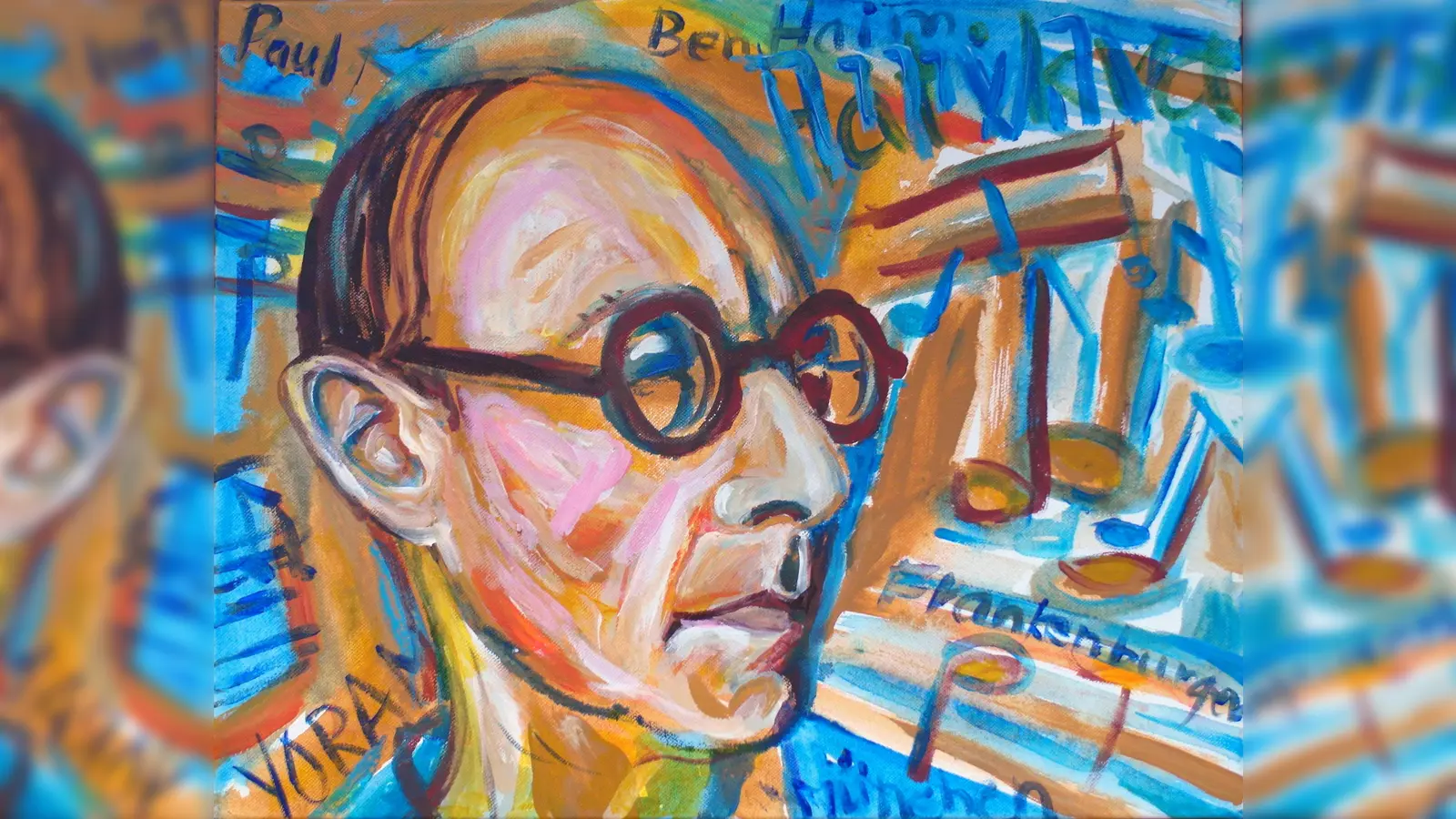 Paul Frankenburger, auch bekannt als Paul Ben Haim, war ein in München geborener Komponist. 1933 emigrierte er nach Israel. Er ist einer der vielen politisch Verfolgten, die Wolfram Kastner porträtiert hat. (Bild: Wolfram Kastner)