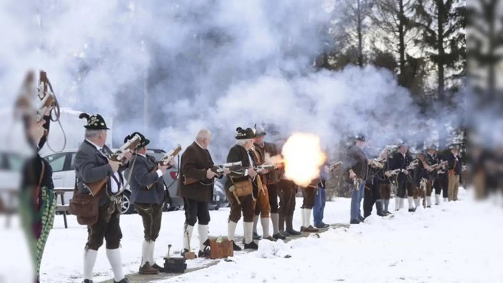 Feuer! Die Landkreis-Böller-Tagung ist wohl die lautstärkste Arbeitstagung kreisweit. Die Böllerschützen wollen an ihrer Tradition festhalten. 	 (Foto: kw)