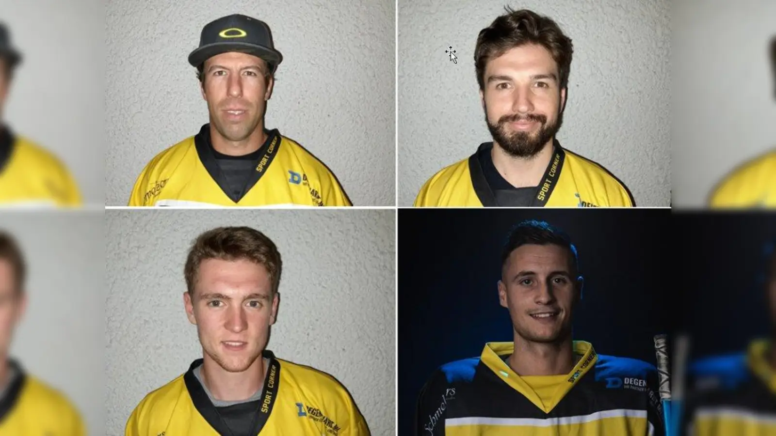 Diese Vier vervollständigen den Kader der Wanderers für die Saison 2019/20: Edgars Opulskis, Marcus Mooseder, Michael Dorfner und Marco Berger (Foto: Scale vision • Matthias Paintner)