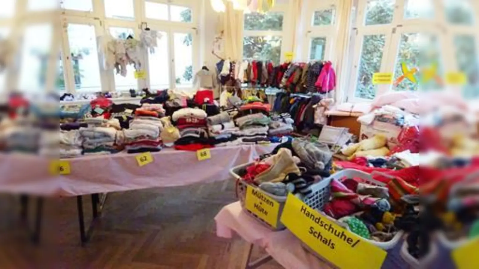 Am Samsatg, dem 18. März gibt es im Kinderhaus Schwabing wieder Second-Hand-Schnäppchen.  (Foto: VA)