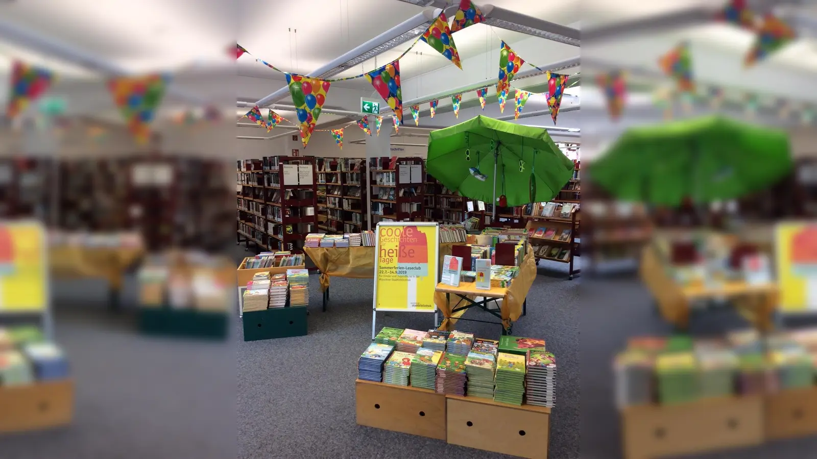 Elisabeth Driendl freut sich jedes Jahr darauf, die Bücher für den Leseclub auszuwählen und sie dann anschließend im Eingangsbereich zu präsentieren.  (Foto: privat)