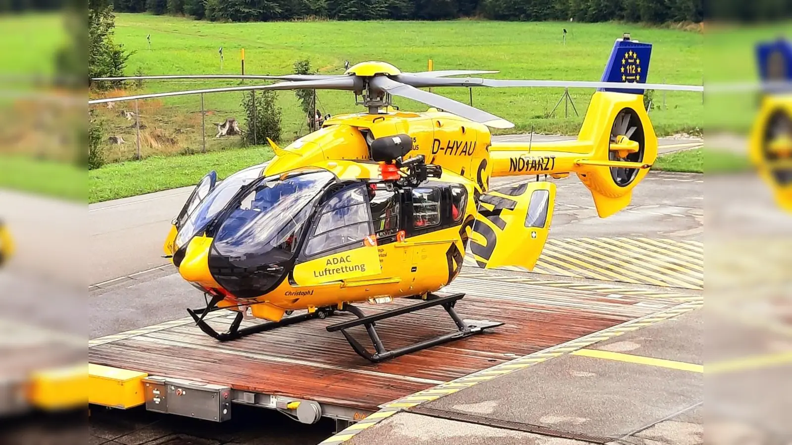 Neu im Einsatz als „Christoph 1“: Die H145 mit Fünfblattrotor. Der neue Rettungshubschrauber ist leistungsstärker und dabei auch leiser. (Foto: ADAC)