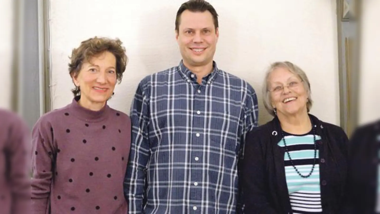 Der  (Foto: (v.l.) Bettina Goldner, Christian Heindl und Käte Reimann-Moder.)