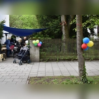 Wie gewohnt werden die teilnehmenden Adressen mit bunten Luftballons versehen. (Archivbild: dm)