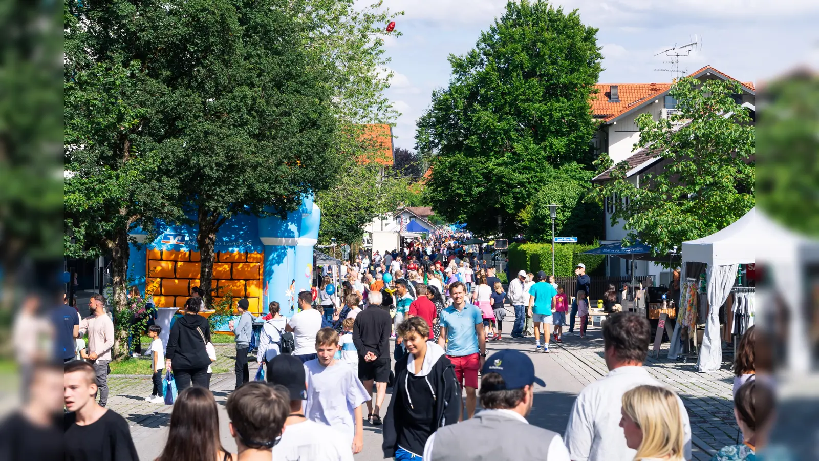 Viel geboten ist auf dem Straßenfest in Oberhaching am 13. Juli. (Foto: GVO)