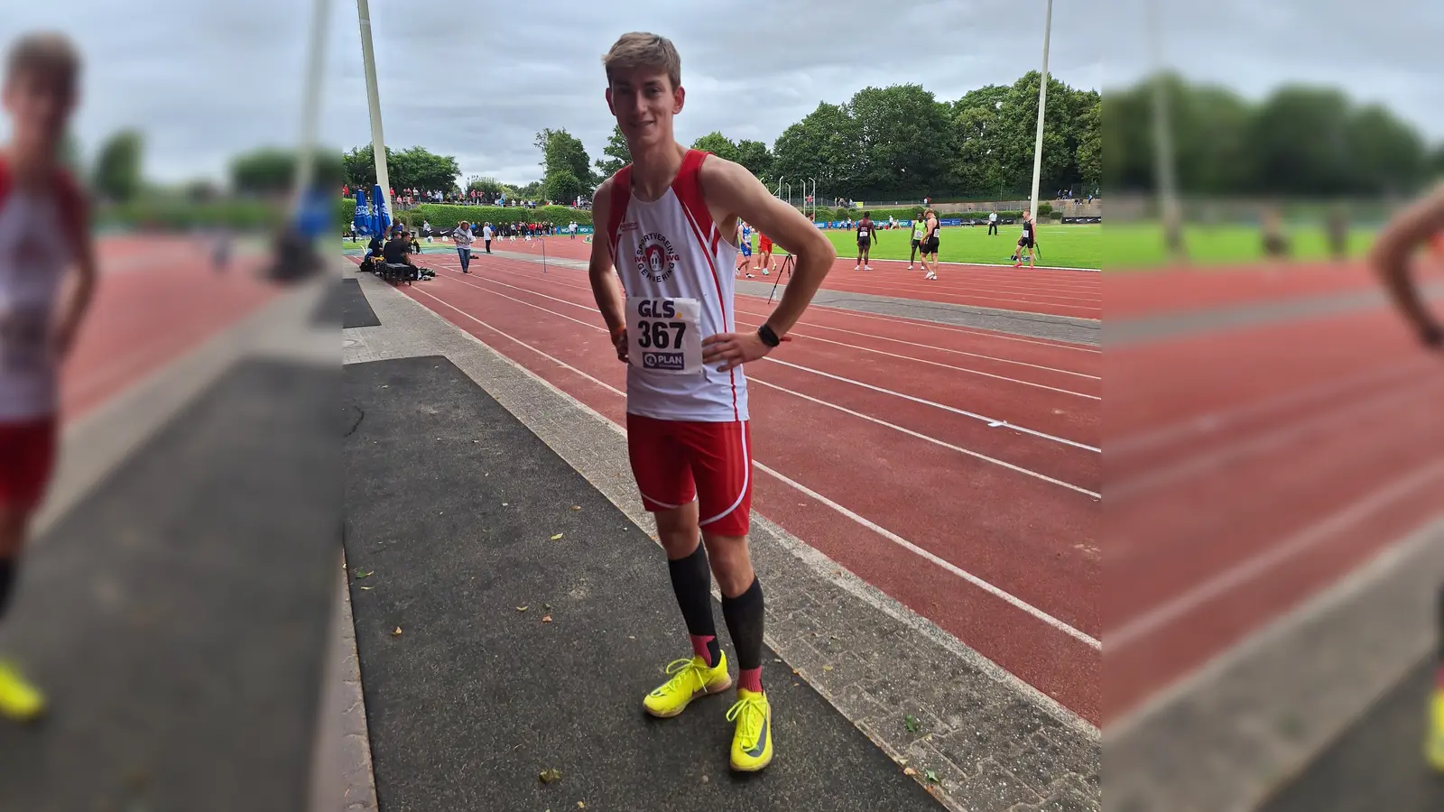 Benedikt Maurer führt die Deutsche Bestenliste der U18 im Dreisprung an. (Foto: SV Germering)