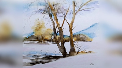 Aquarell von Rosemarie Springer. (Foto: Springer)