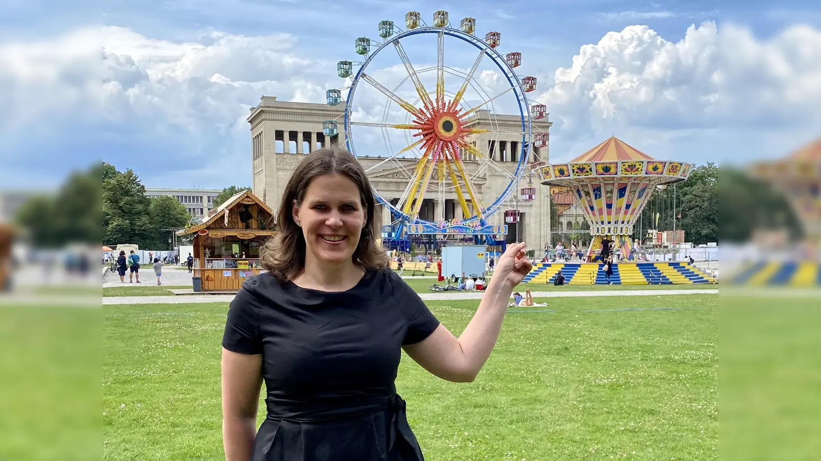 Bürgermeisterin Verena Dietl freut sich auf das vielfältige Angebot von „Sommer in der Stadt“, das in diesem Jahr erstmalig stattfindet. (Foto: LSH München)