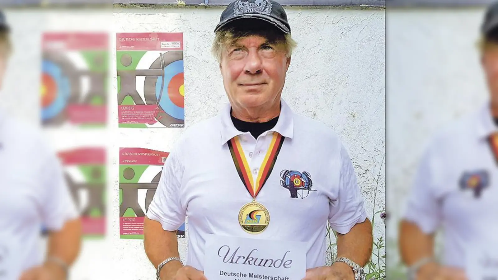 Claus Pauli vergoldete seine tadellose Leistung in Leipzig und wurde souverän deutscher Meister.	 (Foto: Verein)