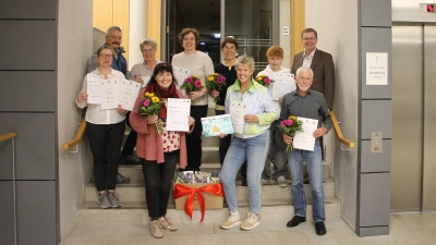 Fleißig in die Pedale getreten: die Siegerinnen und Sieger des Stadtradelns 2025 in Gilching. (Foto: Gemeinde Gilching)