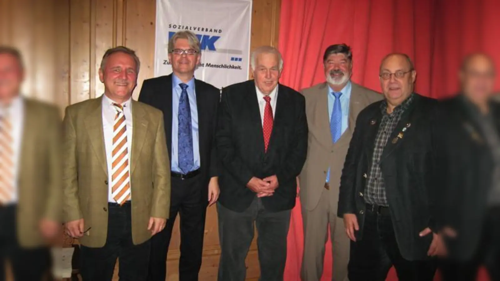 Von l. nach r.: Wolfgang Dietzel, Michael Pausder, Wolfgang Hahntow, Günter Jokisch und Uwe Pociccha. 	 (Foto: privat)