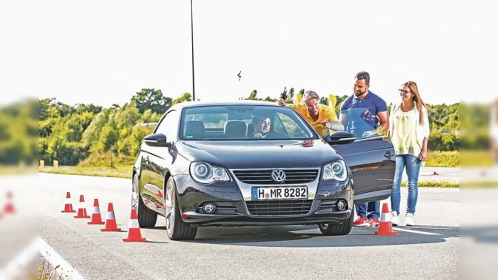 Optimale Vorbereitung für den Straßenverkehr bieten die Trainingskurse der ADAC Fahrsicherheitszentren. 	 (Foto: ADAC)