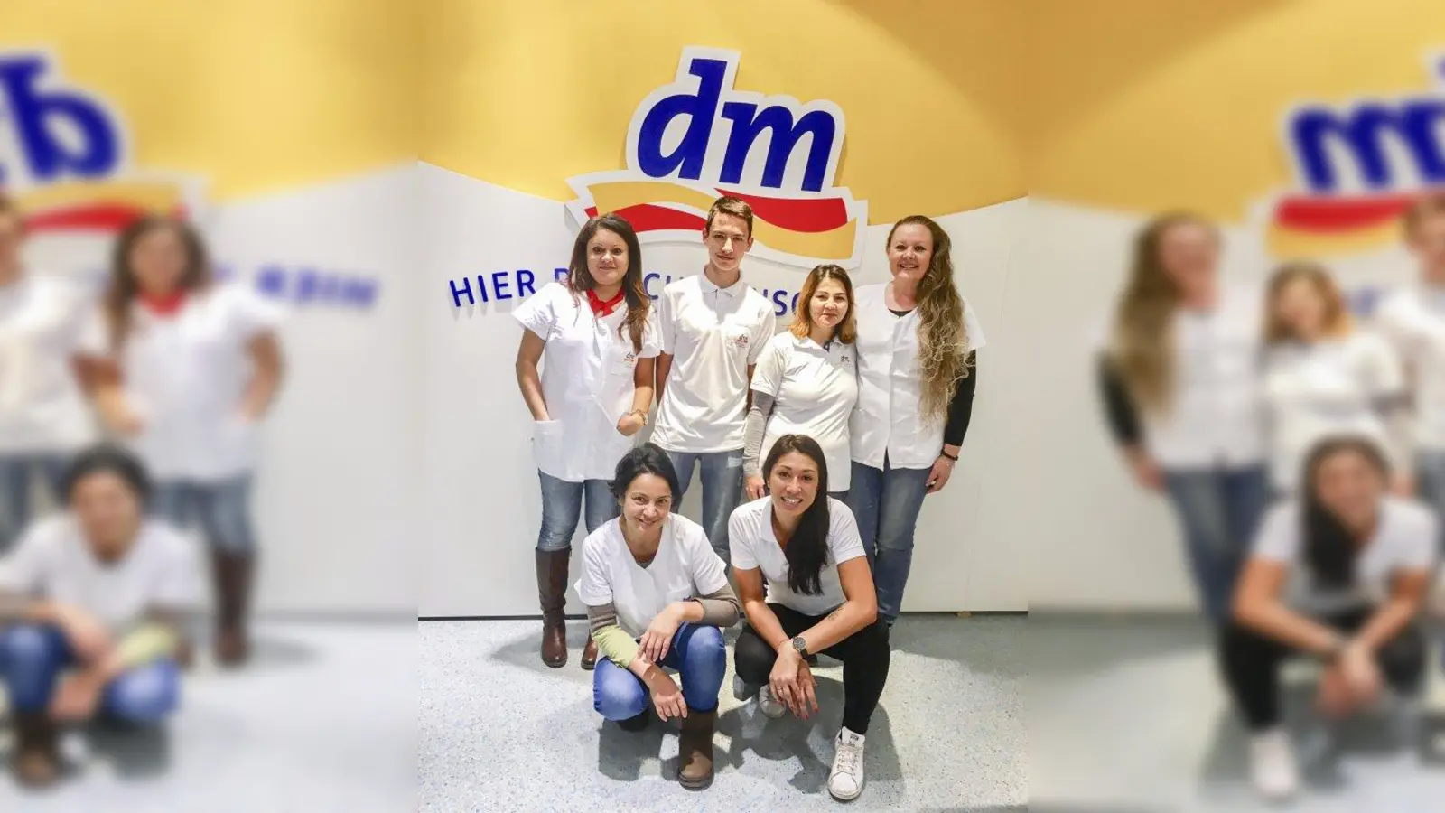 Zur Eröffnung hat das dm-Team viele Aktionen für die Kunden vorbereitet. (Foto: dm)