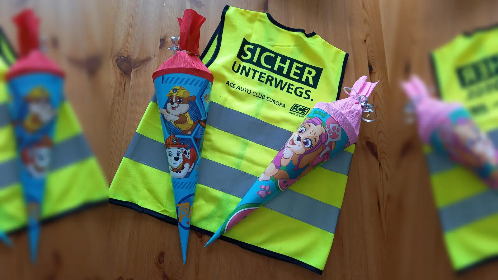 Jetzt schon an den Schulstart denken und rechtzeitig den Schulweg üben! (Foto:  ACE/Hildebrand)