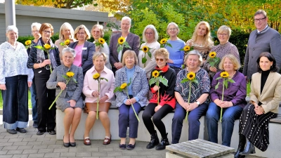 Ihr Engagement für die Patienten ist von enormen Wert: die grünen Damen und Herren des Klinikums. (Foto: red)